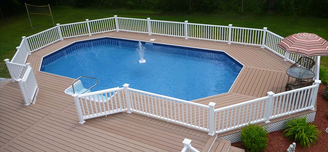 Make a splash in your new above ground pool!